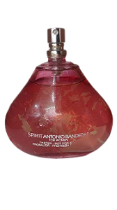 Spirit For Woman Eau de Toilette Feminino - Antonio Banderas (sem caixa, sem tampa e descascado)