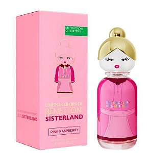 Sisterland Pink Raspberry Eau de Toilette Feminino - Benetton - AnMY  Perfumes Importados