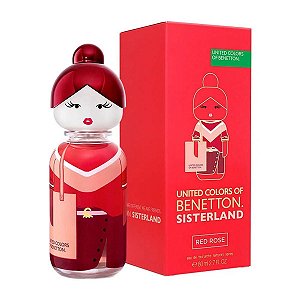 Sisterland Red Rose Eau de Toilette Feminino - Benetton