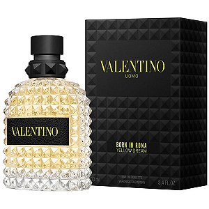 Uomo Born In Roma Yellow Dream Eau de Toilette Masculino - Valentino (CAIXA AMASSADA)