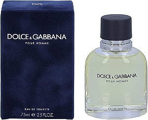 Dolce & Gabbana Pour Homme Eau de Toilette Masculino - Dolce & Gabbana (Caixa Amassada)