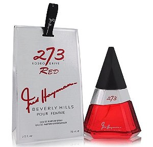 273 Rodeo Drive Red Pour Femme Eau De Parfum - Fred Hayman (Caixa Amassada)