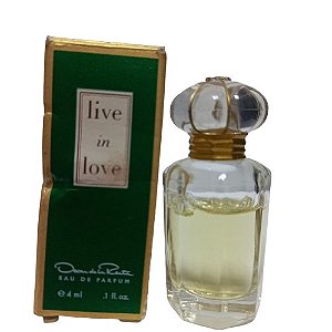 Live In Love Eau De Parfum Feminino - Oscar De Lá Renta ( MINIATURA ) SEM CAIXA