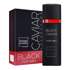 Caviar Collection Black For Men Eau de Toilette Masculino -Paris Elysees