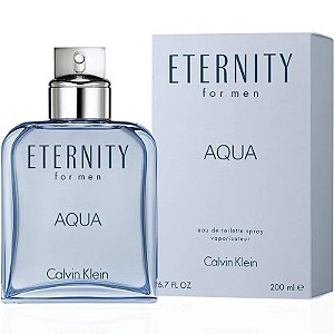 Eternity Aqua for Men Eau de Toilette Masculino - Calvin Klein (Caixa Amassada)