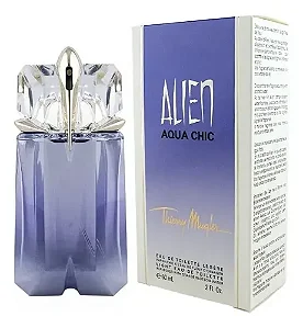 Alien Aqua Chic Eau de Toilette Légère Feminino - Thierry Mugler (Azul - Sem celofane)