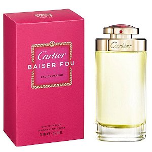 Baiser Fou Eau de Parfum Feminino Cartier - (CAIXA AMASSADA)
