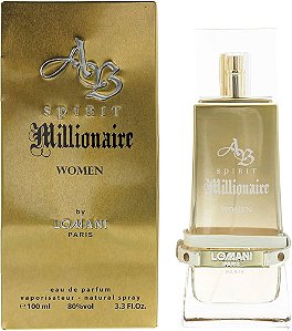 AB Spirit Millionaire Women Eau de Parfum Feminino - Lomani (CAIXA LEVEMENTE AMASSADA)