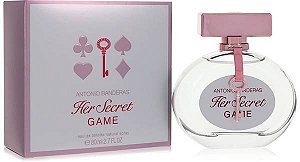 Her Secret Game Eau de Toilette Feminino - Antonio Banderas (CAIXA AMASSADA)