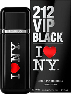 212 VIP Black I Love NY Eau de Parfum Masculino - Carolina Herrera