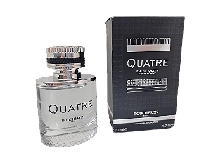 Quatre Pour Homme Eau de Toilette - Boucheron (CAIXA AMASSADA)