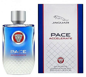 Jaguar Pace Accelerate Eau de Toilette Masculino - Jaguar (CAIXA AMASSADA)