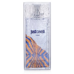 Just Cavalli For Him Eau de Toilette Masculino - Roberto Cavalli (Caixa Amassada)