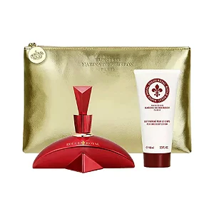 Kit Rouge Royal Eau de Parfum+Body Lotion+Necessarie Feminino - Marina de Bourbon