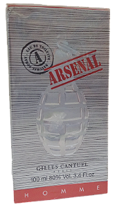 Arsenal Homme Eau de Toilette Masculino - Gilles Cantuel (CAIXA AMASSADA)