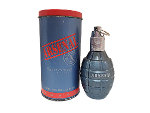 Arsenal Blue  Eau de Toilette Masculino - Gilles Cantuel (LATA AMASSADA)AZUL