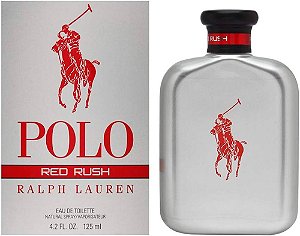 Polo Red Rush Eau de Toilette Masculino - Ralph Lauren (CAIXA AMASSADA)
