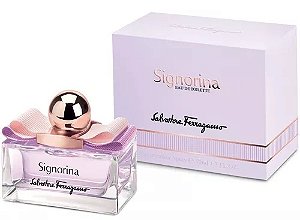 Signorina Eau de Toilette Feminino - Salvatore Ferragamo (CAIXA AMASSADA)