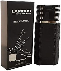 Lapidus Pour Homme Black Extreme Eau de Toilette Masculino - Ted Lapidus