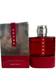 Luna Rossa Eau Sport Eau de Toilette Masculino - Prada (CAIXA AMASSADA E VAZADO)
