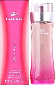 Touch of Pink Eau de Toilette Feminino - Lacoste (CAIXA AMASSADA)