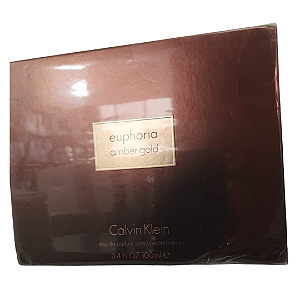 Euphoria Amber Gold  Eau De Parfum  Feminino - Calvin Klein (CAIXA AMASSADA)