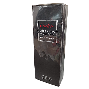 Declaration d'Un Soir  Eau De Toilette  Masculino - Cartier (CAIXA AMASSADA)