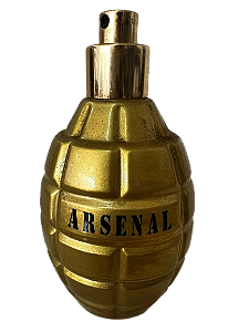 Arsenal Gold Eau de Parfum Masculino - Gilles Cantuel (Sem Caixa, Sem Tampa e Vazado)
