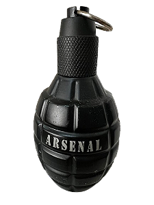 Arsenal Black Eau de Parfum Masculino - Gilles Cantuel (Sem Caixa, Vazado e Vidro Descascado)