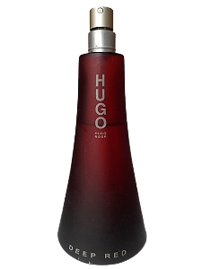 Deep Red Eau de Parfum Feminino - Hugo Boss (Sem caixa, sem tampa, sem borrifador e vazado)