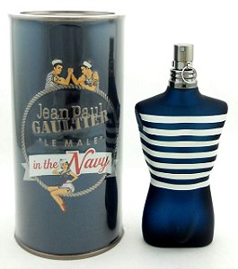 Le Male In The Navy Eau de Toilette Masculino - Jean Paul Gaultier (Lata Amassada)