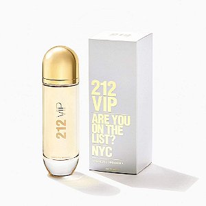 212 Vip Eau de Parfum Feminino - Carolina Herrera (Caixa Amassada)