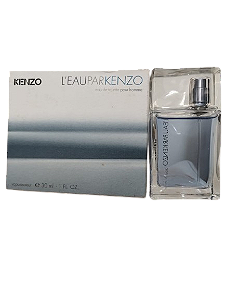 LEau Par Kenzo Pour Homme Eau de Toilette Masculino - Kenzo (Caixa Antiga Amassada) Listra azul