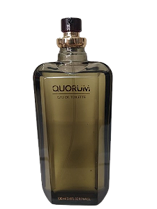 Quorum Eau de Toilette Masculino - Antônio Puig (SEM CAIXA E SEM TAMPA)