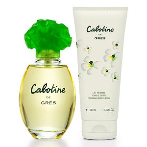 Kit Cabotine de Gres EDT + Body Lotion Feminino - Gres (CAIXA AMASSADA)BRANCA