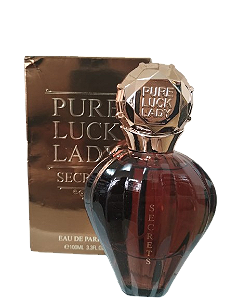 Pure Luck Lady Secrets Eau de Parfum Feminino - Linn Young (CAIXA AMASSADA)