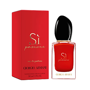 Sì Passione Eau de Parfum Feminino - Giorgio Armani (CAIXA AMASSADA)