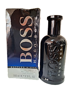 Bottled Night Eau de Toilette Masculino - Hugo Boss (Caixa Amassada Antiga)