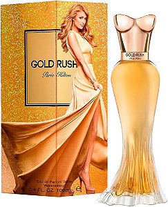 Gold Rush Eau de Parfum Feminino - Paris Hilton (CAIXA AMASSADA)