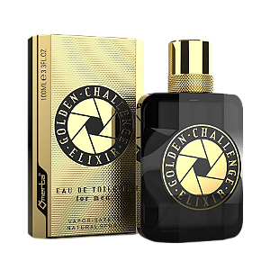 Golden Challenge Eau de Toilette Masculino - Omerta - Embalagem Nova