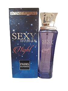 Sexy Woman Night Eau de Toilette Feminino - Paris Elysees (CAIXA AMASSADA)