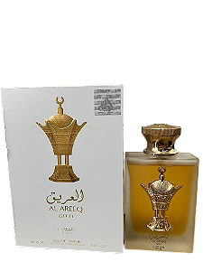 Al Areeq Gold Eau de Parfum Compartilhável - Lattafa (CAIXA AMASSADA E SEM O CELOFANE)
