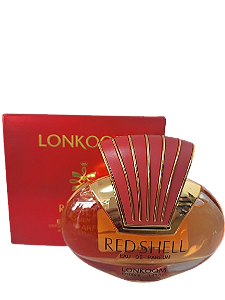 Red Shell For Women Eau de Parfum Feminino - Lonkoom (CAIXA AMASSADA)