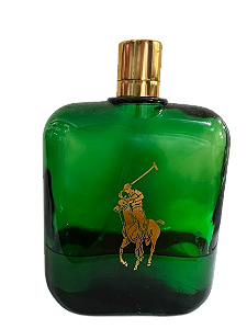 Polo Verde Eau de Toilette Masculino - Ralph Lauren (SEM CAIXA,SEM TAMPA, SEM BORRIFADOR, AVARIAS NO FRASCO E VAZADO)