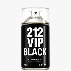 Body Spray 212 Vip Black Masculino - Carolina Herrera