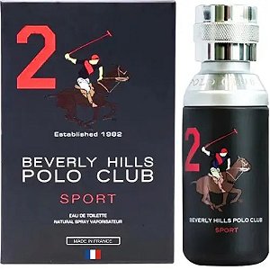 Beverly Hills FOR MEN Nº 2 Polo Club Sport Eau de Toilette Masculino -Beverly Hills Polo Club