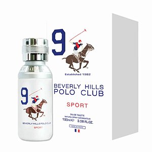 Beverly Hills FOR MEN Nº 9 Polo Club Sport Eau de Toilette Masculino -Beverly Hills Polo Club
