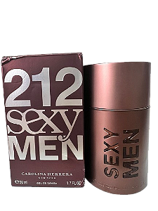212 Sexy Men Eau de Toilette Masculino - Carolina Herrera (CAIXA AMASSADA)