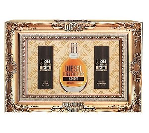 Kit Fuel For Life Spirit Eau de Toilette + Shower Gel + After Shave - Diesel