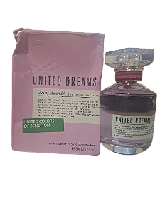 United Dreams Love Yourself  Eau de Toilette Feminino - Benetton (CAIXA AMASSADA)